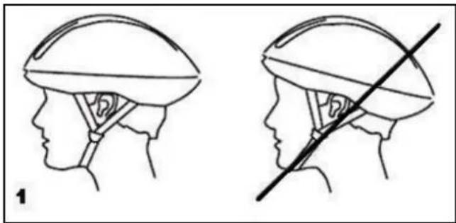 Nils MTW001 - KROK 1 Noś kask we właściwej pozycji - 1