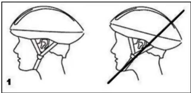 Nils MTW001 - STEP 1 Wear your helmet in the proper position - 1