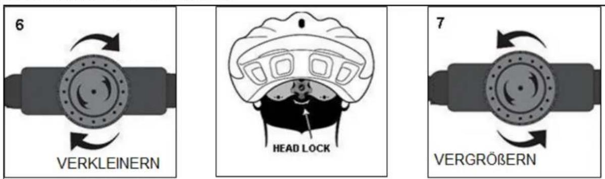 Nils MTW001 - SCHRITT 3 Größenanpassung für Helme mit „head lock“ - 1
