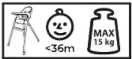 Kinderkraft Dinnly - WARNING! - 1