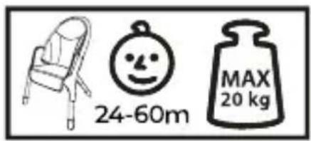Kinderkraft Dinnly - AVERTISSEMENT! : - 3