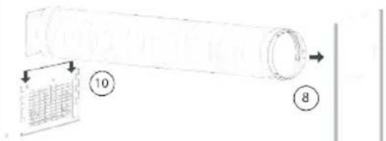 TRISTAR AC-5709 - Installera utloppsslang - 2