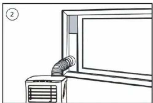 TRISTAR AC-5709 - Installation af vinduesskydersaat - 2