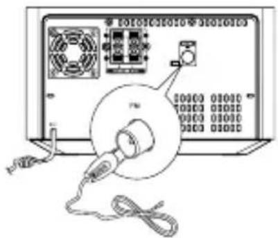 MUSE M-62 FB - Ligação da antena FM - 1