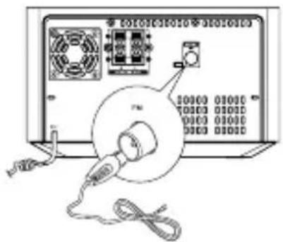 MUSE M-62 FB - Collegamento dell'antenna FM - 1