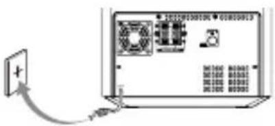 MUSE M-62 FB - Connexion de l'alimentation secteur - 1