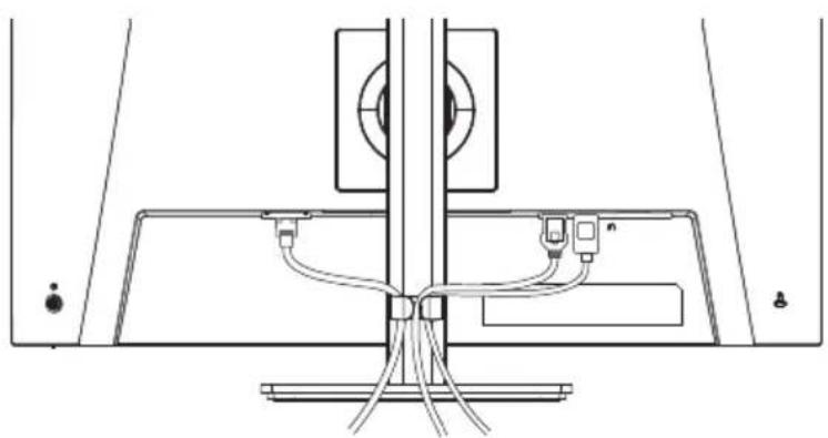 IIYAMA ProLite X2791QS - Rassemblez les câbles - 1
