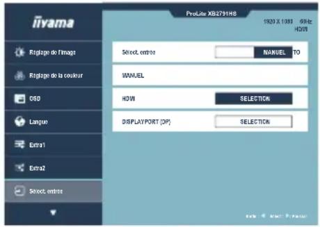 IIYAMA ProLite X2791QS - Raccourci (par défaut) - 8