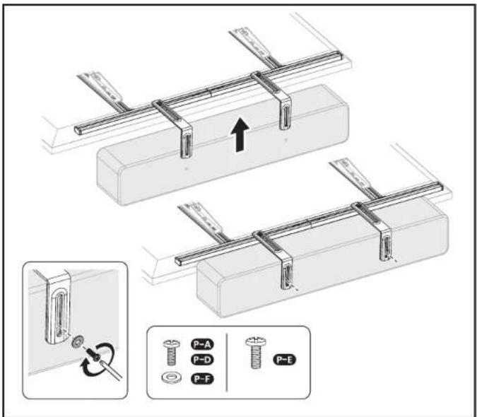 Vivolink VLMSBSHELF - TV-MOUNTED SOUNDBAR MOUNT - 39