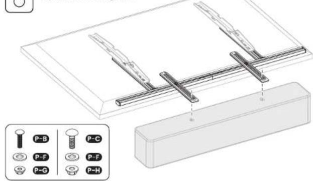 Vivolink VLMSBSHELF - TV-MOUNTED SOUNDBAR MOUNT - 35