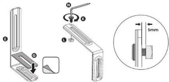 Vivolink VLMSBSHELF - TV-MOUNTED SOUNDBAR MOUNT - 9