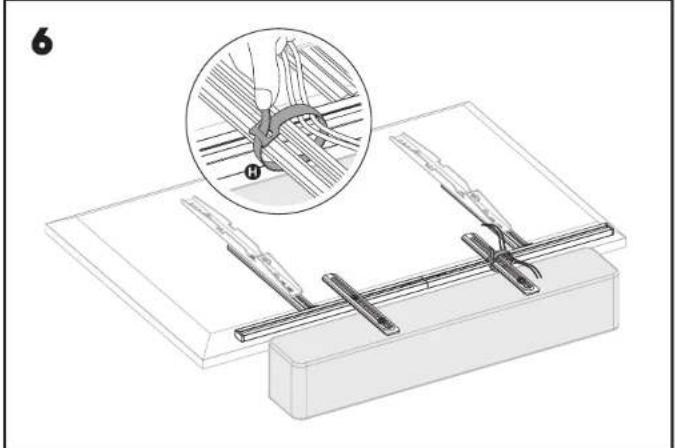 Vivolink VLMSBSHELF - TV-MOUNTED SOUNDBAR MOUNT - 40