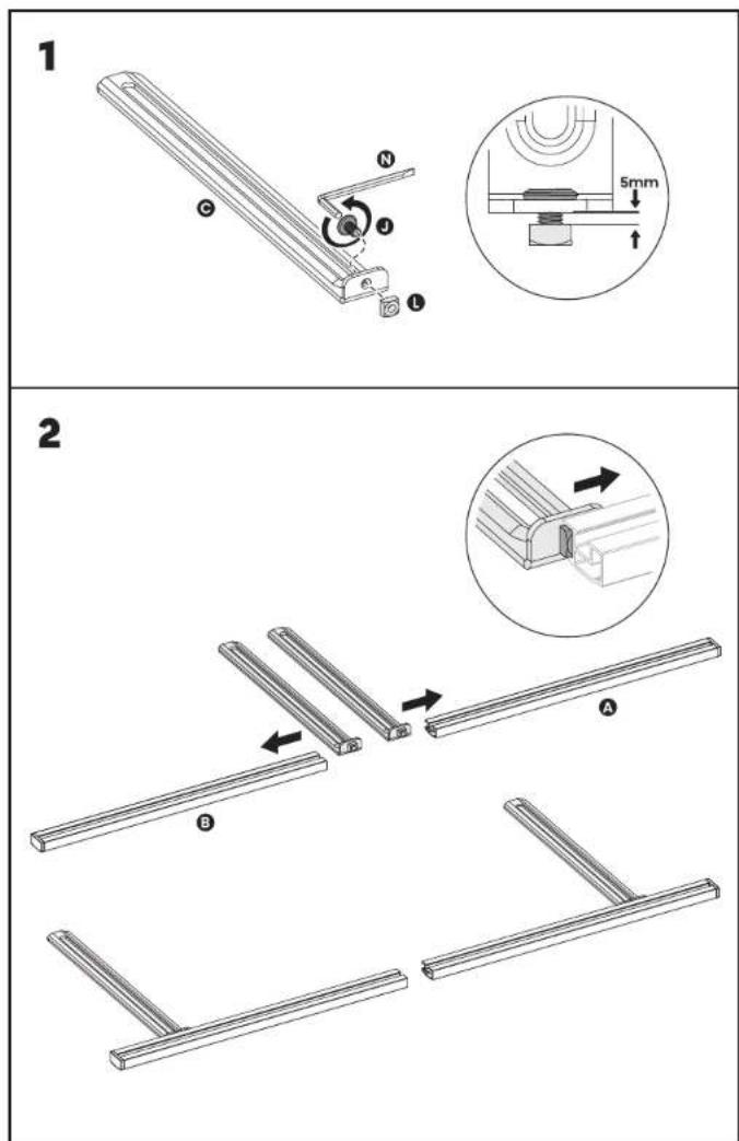Vivolink VLMSBSHELF - TV-MOUNTED SOUNDBAR MOUNT - 4