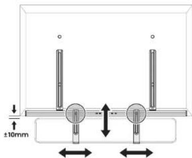 Vivolink VLMSBSHELF - TV-MOUNTED SOUNDBAR MOUNT - 38