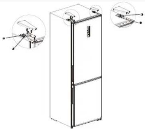 MIDEA MDRB424FGE02 - Orodje, potrebno za zamenjavo smeri odpiranja vrat - 6