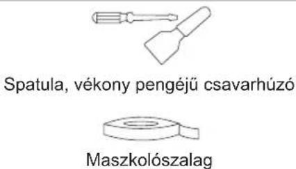 MIDEA MDRB424FGE02 - Az ajtó átfordításához szükséges eszközök: - 2