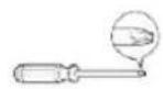 MIDEA MDRB424FGE02 - Tools needed for changing the door: - 1