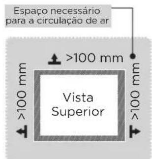 MIDEA MDRB424FGE02 - Dimensões e espaços - 2