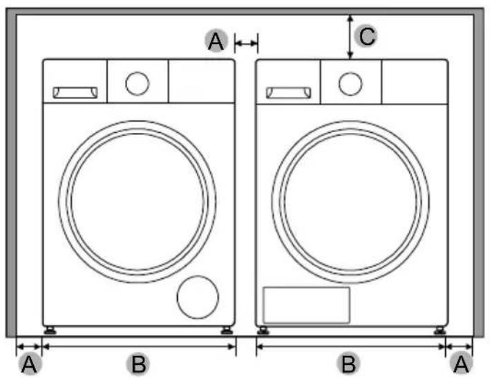 MIDEA MLHE31S2BBG - Alcove, closet or wall insert/recessed installations - 2