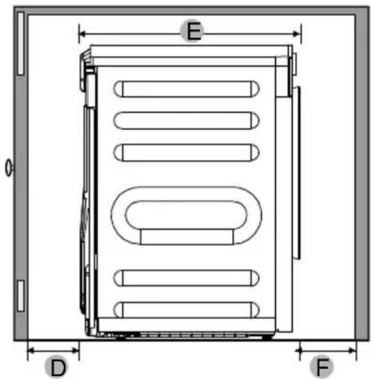 MIDEA MLHE31S2BBG - Alcove, closet or wall insert/recessed installations - 3