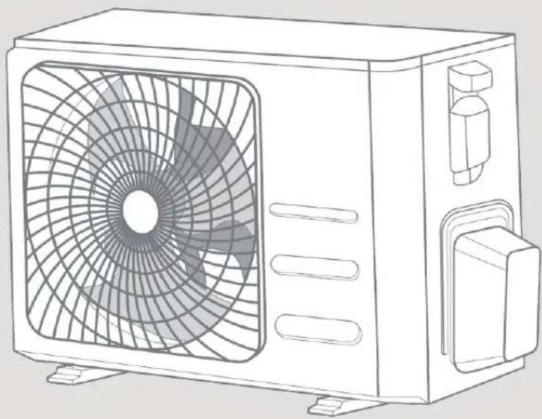MIDEA All Easy Pro 24 - Installazione unità esterna - 1
