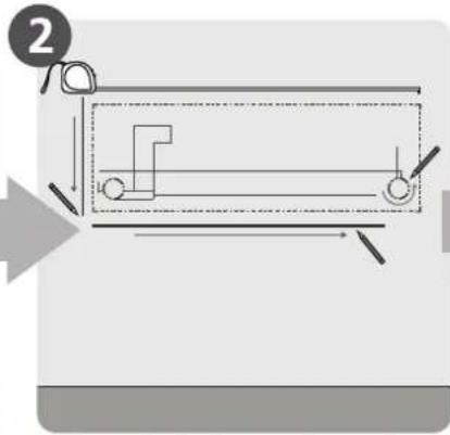 MIDEA All Easy Pro 24 - Installationsoversigt - indendørsenhed - 2