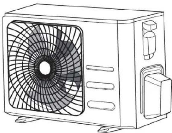 MIDEA All Easy Pro 24 - Installazione unità esterna - 1