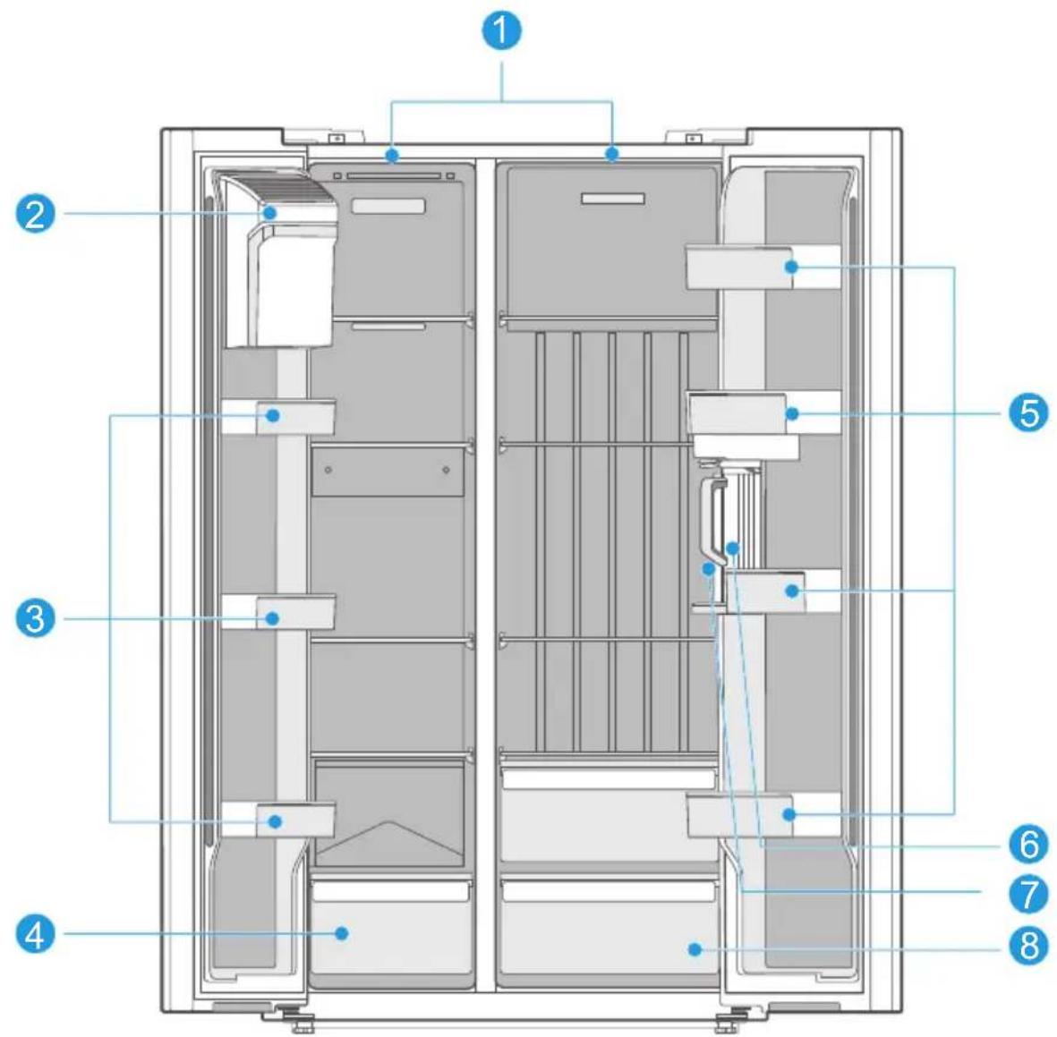 MIDEA MRS25I7BST - APERÇU DU PRODUIT - 1