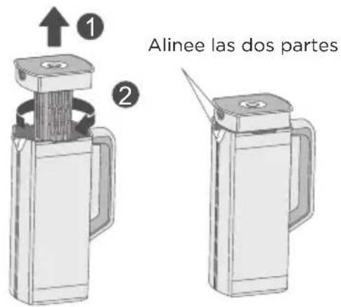 MIDEA MRS25I7BST - Limpieza de la jarra de agua - 1
