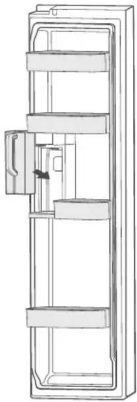 MIDEA MRS25I7BST - Installing the Water Pitcher - 1