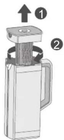 MIDEA MRS25I7BST - Préparer de l'eau froide infusée - 1
