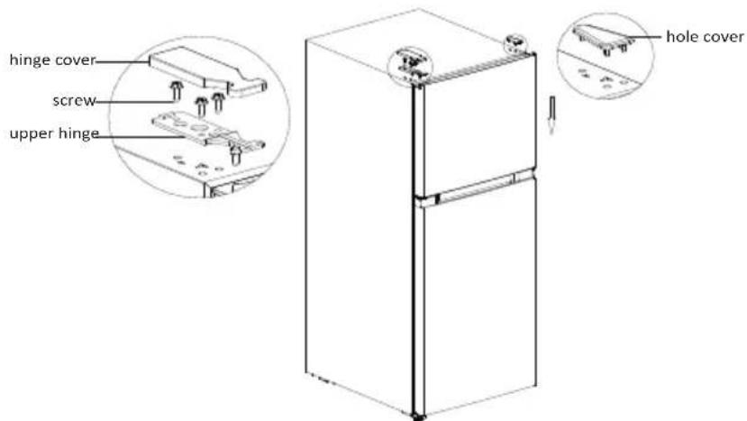 MIDEA MRT10D3BWW - REVERSE THE DOOR SWING - 10