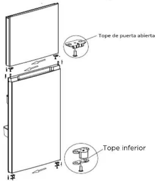 MIDEA MRT10D3BWW - INVERTIR EL BATIENTE DE LA PUERTA - 6