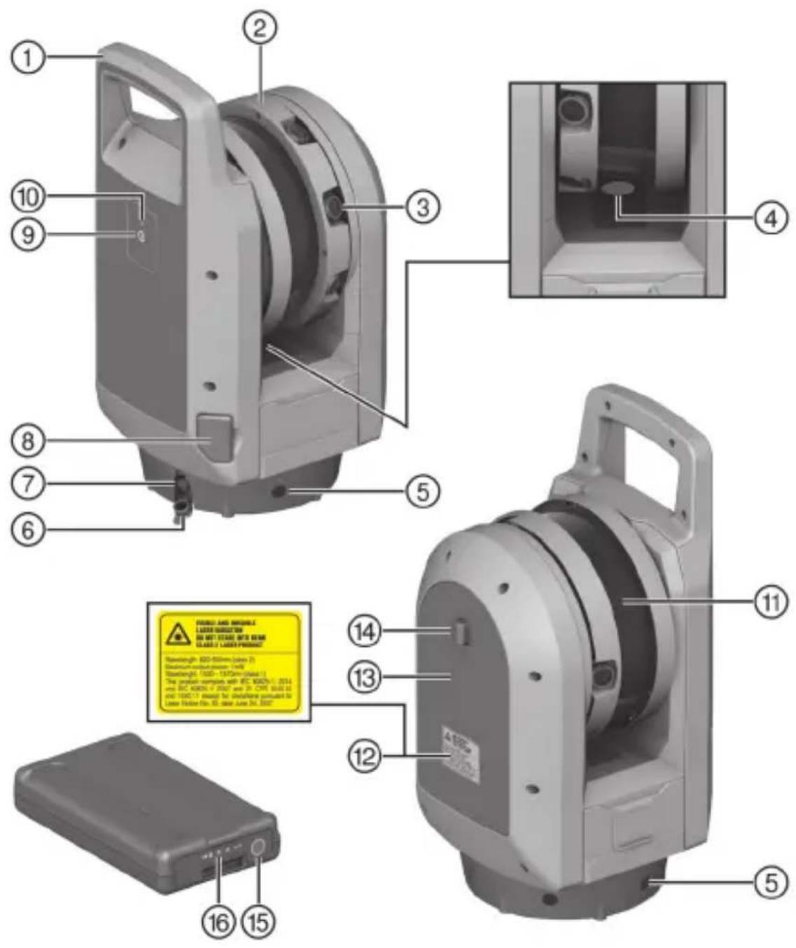 HILTI P3D 800 - 1