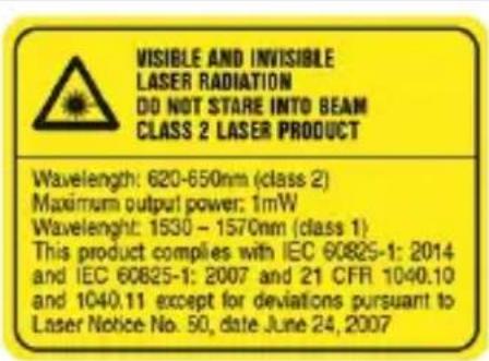 HILTI P3D 800 - Laser-Information - 1