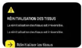 SUUNTO Nautic - Réinitialisation des tissus - 1