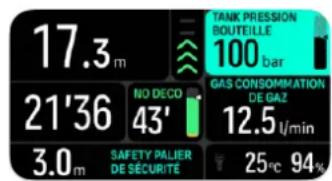 SUUNTO Nautic - Alarmes de plongée configurables - 3