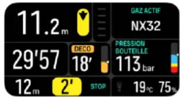 SUUNTO Nautic - Plongées avec décompression - 4