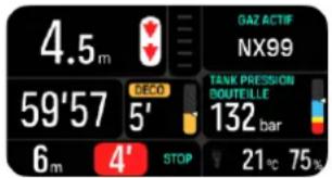SUUNTO Nautic - Alarmes de plongée obligatoires - 2