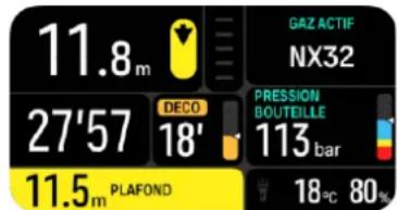 SUUNTO Nautic - Plongées avec décompression - 5