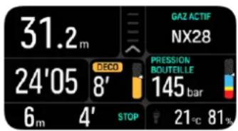 SUUNTO Nautic - Informations de plongée essentielles - 4