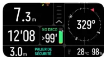 SUUNTO Nautic - Utilisation de la boussole en plongée - 1
