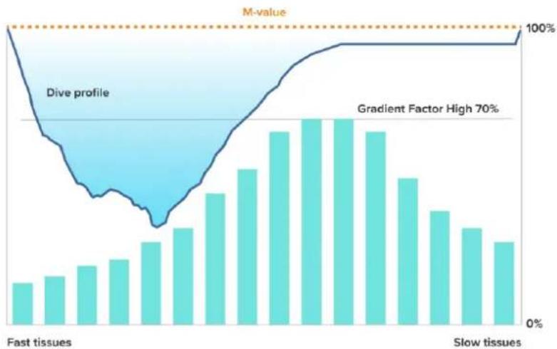 SUUNTO Nautic - Facteurs de gradient - 2