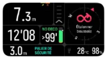 SUUNTO Nautic - Utilisation de la boussole en plongée - 3