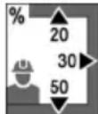 HILTI DD 160-22 - Menu items - 5