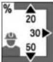 HILTI DD 160-22 - Options de menu - 5
