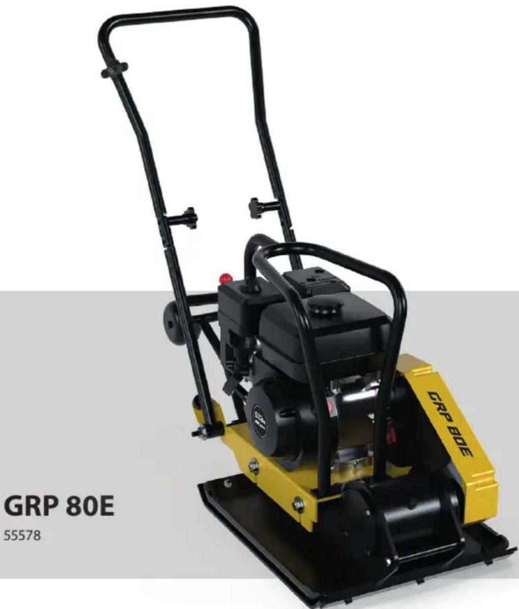 Güde GRP 80E - Originalbetriebsanleitung Rüttelplatte - 1