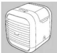 HOMEDICS MyChill Plus PAC-35-EU2 - Τοποθέτηση συσκευής personal space cooler - 8