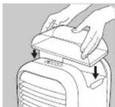HOMEDICS MyChill Plus PAC-35-EU2 - Τοποθέτηση συσκευής personal space cooler - 5