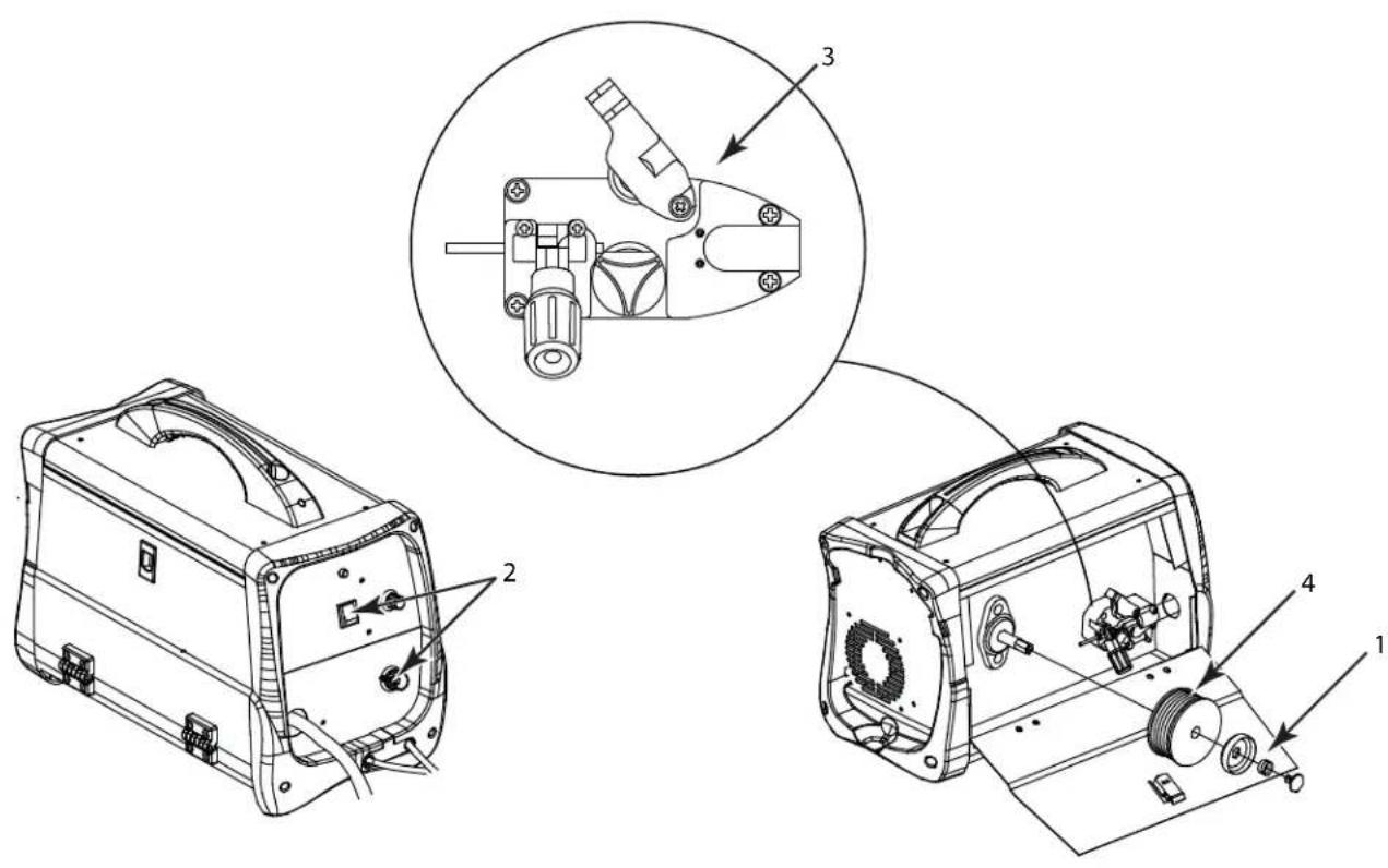 Campbell Hausfeld DW313000 - ILUSTRACIÓN DE LOS REPUESTOS PARA DW3130 - 1